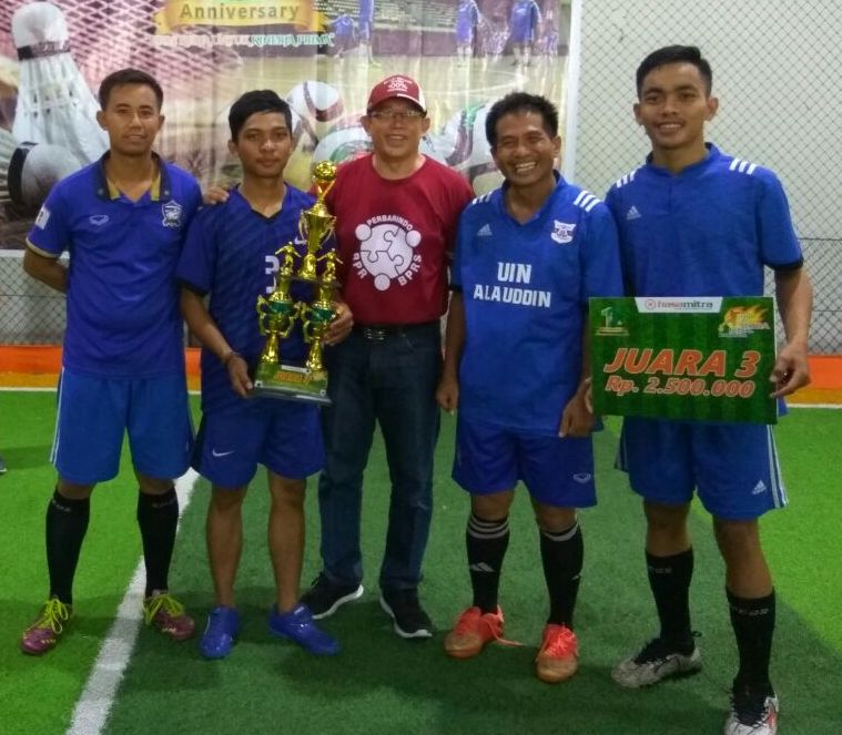 Gambar UIN ALAUDDIN MAKASSAR, JUARA FUTSAL ANTAR INSTANSI SE-SULAWESI SELATAN